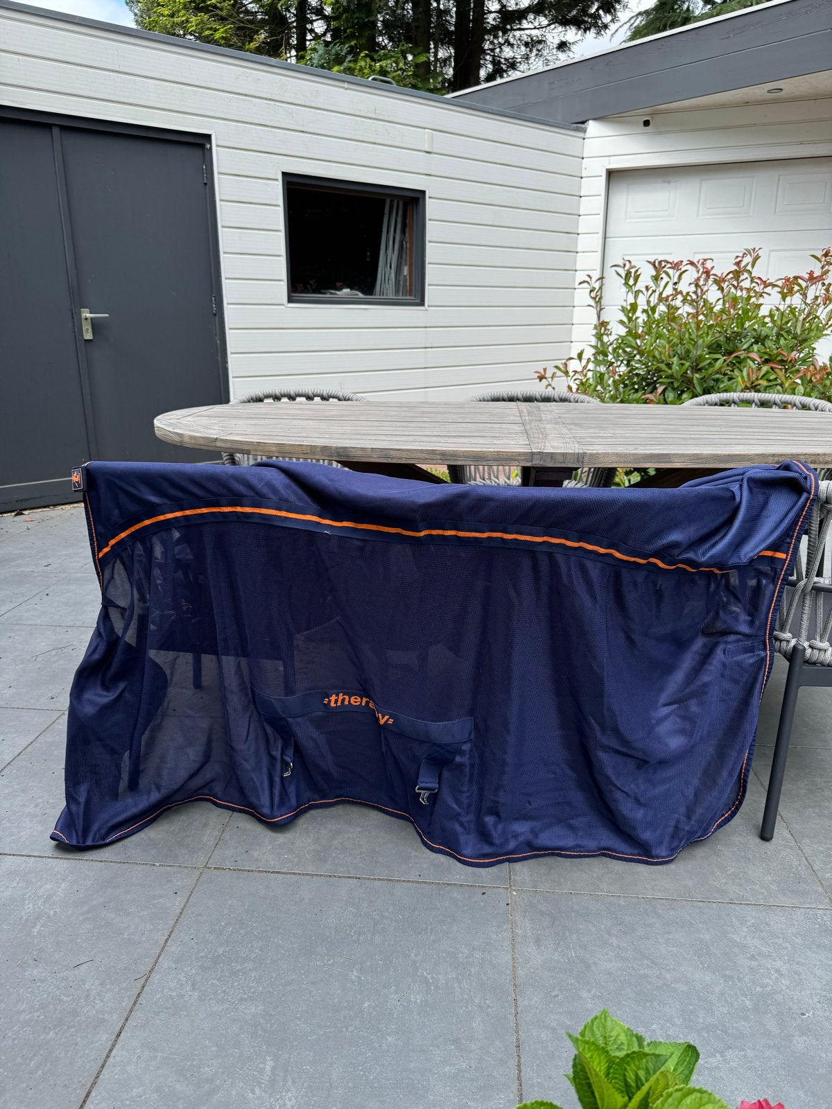 Bucas therapy mesh cooler incl halsstuk, Dieren en Toebehoren, Paarden en Pony's | Dekens en Dekjes, Ophalen of Verzenden, Zo goed als nieuw