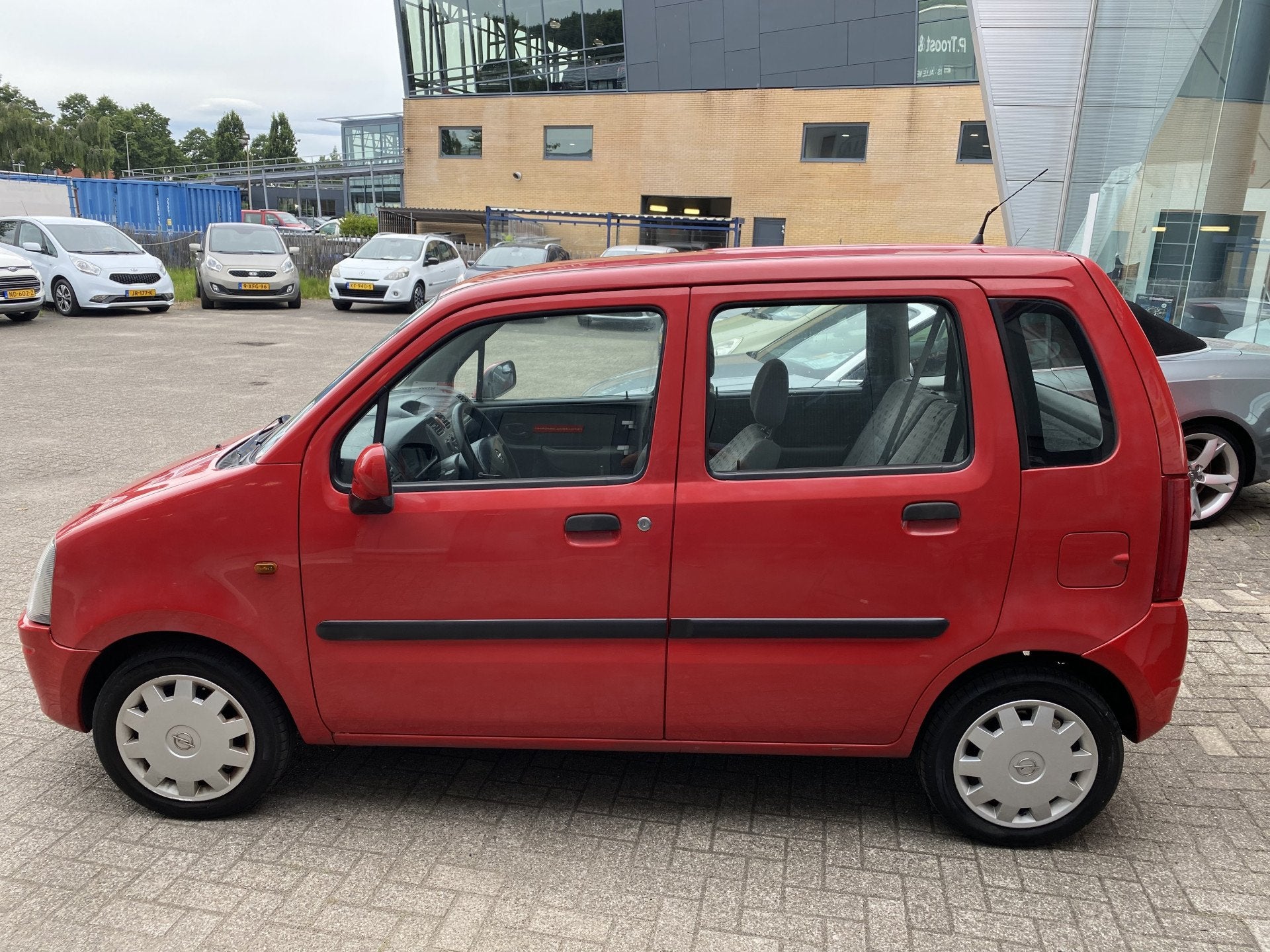 Opel Agila 1.2-16V Comfort,Stuurbekrachting,Cd Speler, Auto's, Voorwielaandrijving, Stof, Origineel Nederlands, Bedrijf
