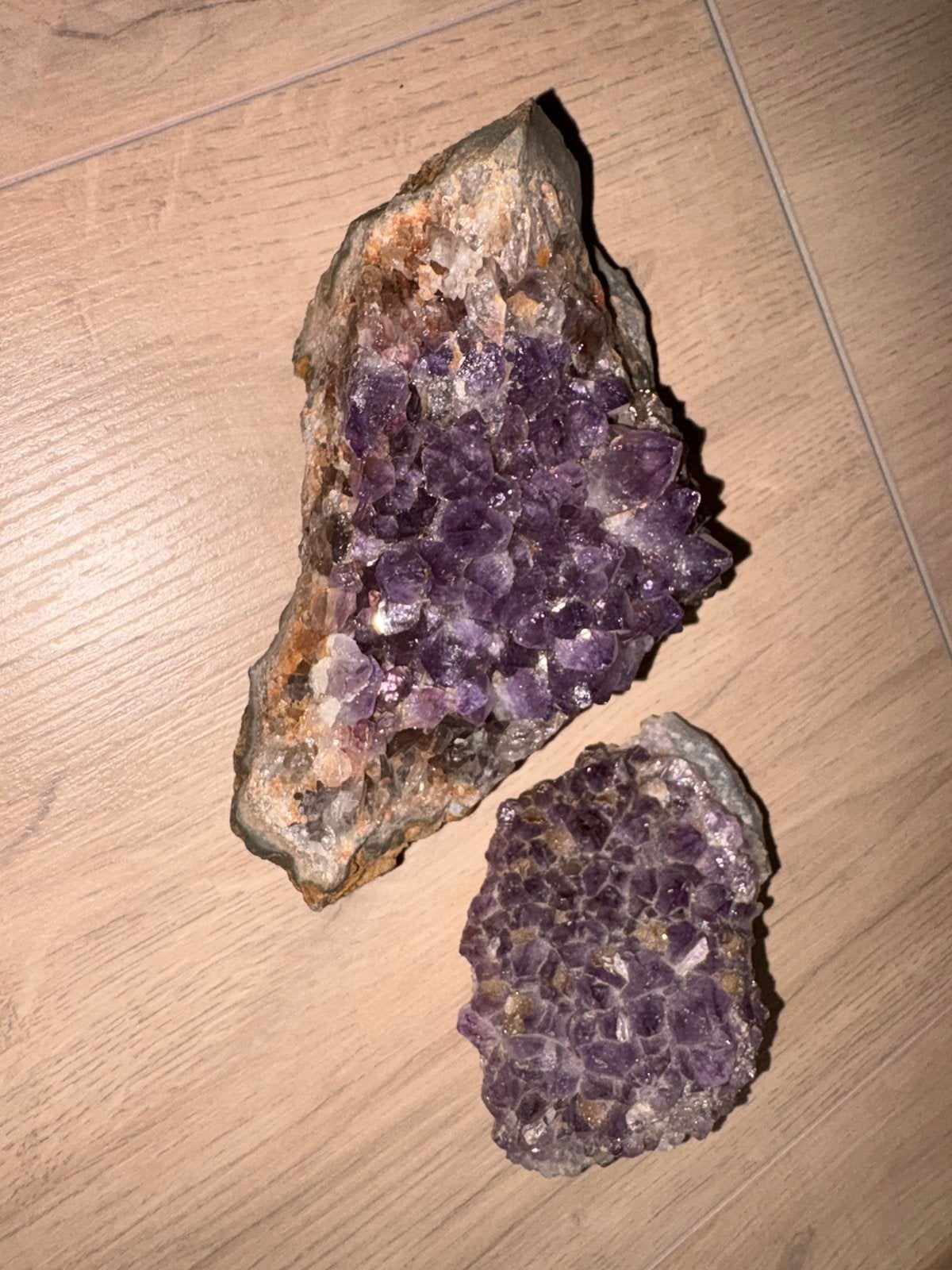 Amethist stukken, Verzamelen, Ophalen of Verzenden