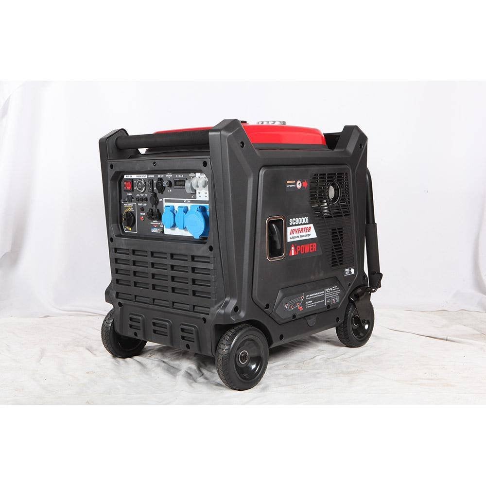Aggregaat verhuur | 7.5KW invertergenerator | €75 p/dag, Benzine, Geluidgedempt, Ophalen of Verzenden, Zo goed als nieuw
