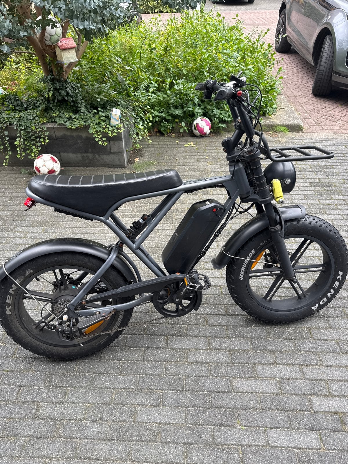 Stoere E-bike met dikke banden, Fietsen en Brommers, Ophalen, Gebruikt, 50 km per accu of meer, Overige merken