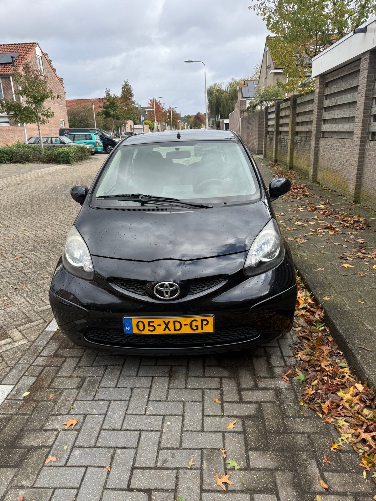 Toyota Aygo 1.0 12V Vvt-i 5DRS 2007 Zwart nieuw APK, Auto's, Voorwielaandrijving, Stof, 4 stoelen, Origineel Nederlands