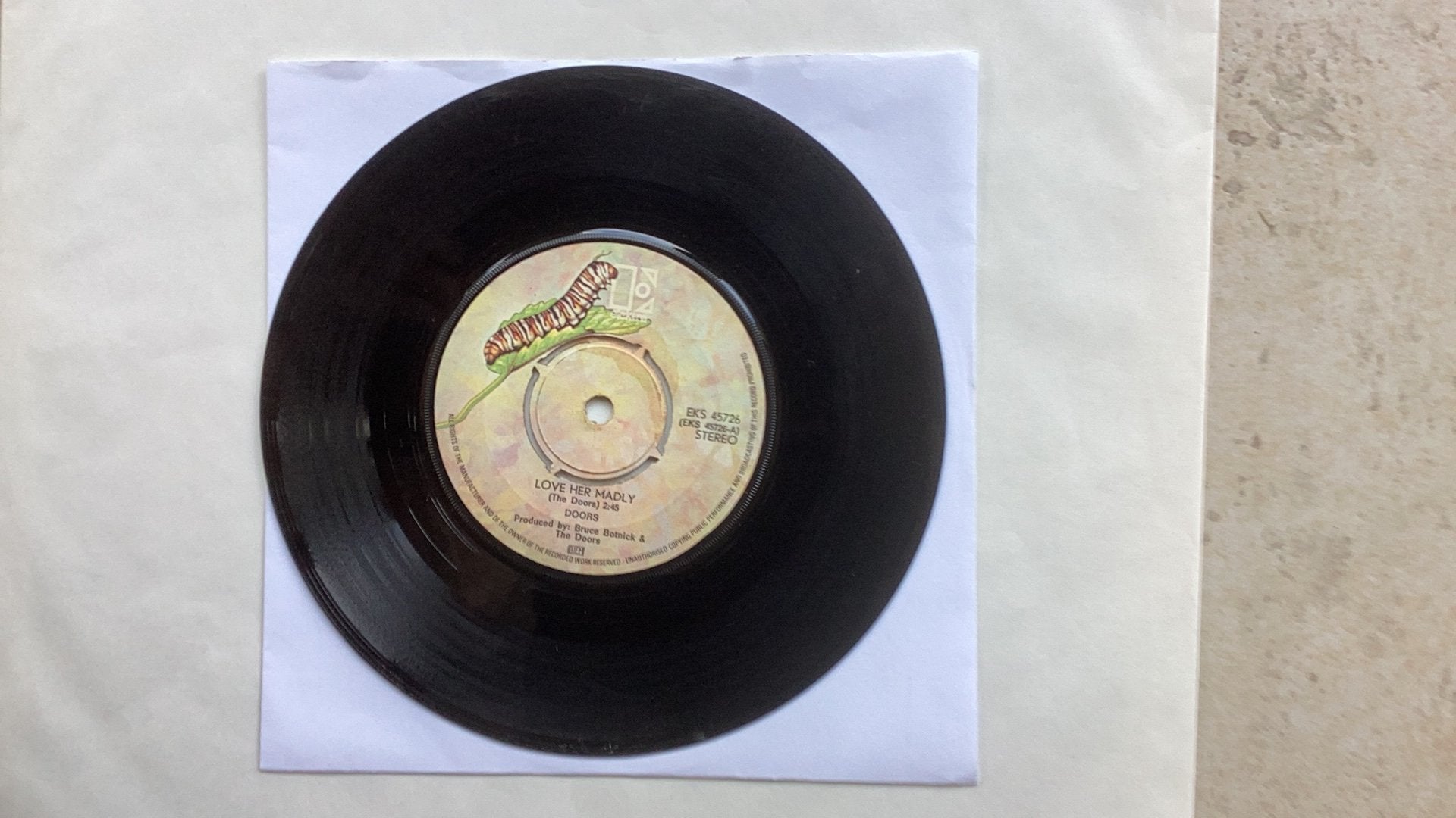 Single Doors - Love her madly, Ophalen of Verzenden, Gebruikt, 7 inch, Pop