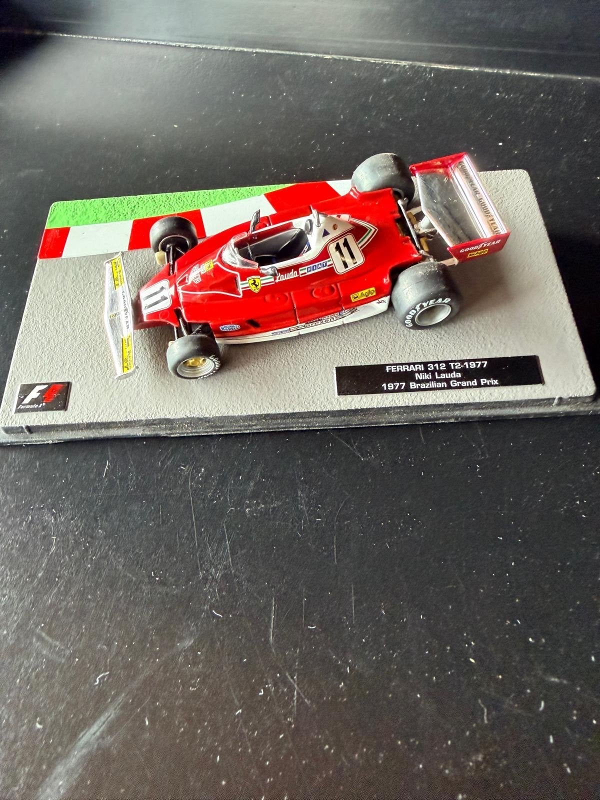Ferrari 312 T2-1977 Niki Lauda 1977 Braziliaanse GP, Ophalen of Verzenden, Zo goed als nieuw, Auto, Overige merken