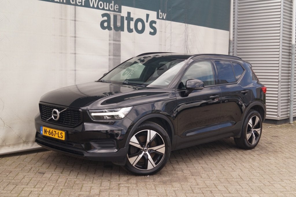 Volvo XC40 1.5 T5 Recharge R-Design -NAVI-ECC-CAM-PDC-, Auto's, Volvo, Alcantara, Zwart, Bedrijf, Hybride Elektrisch/Benzine