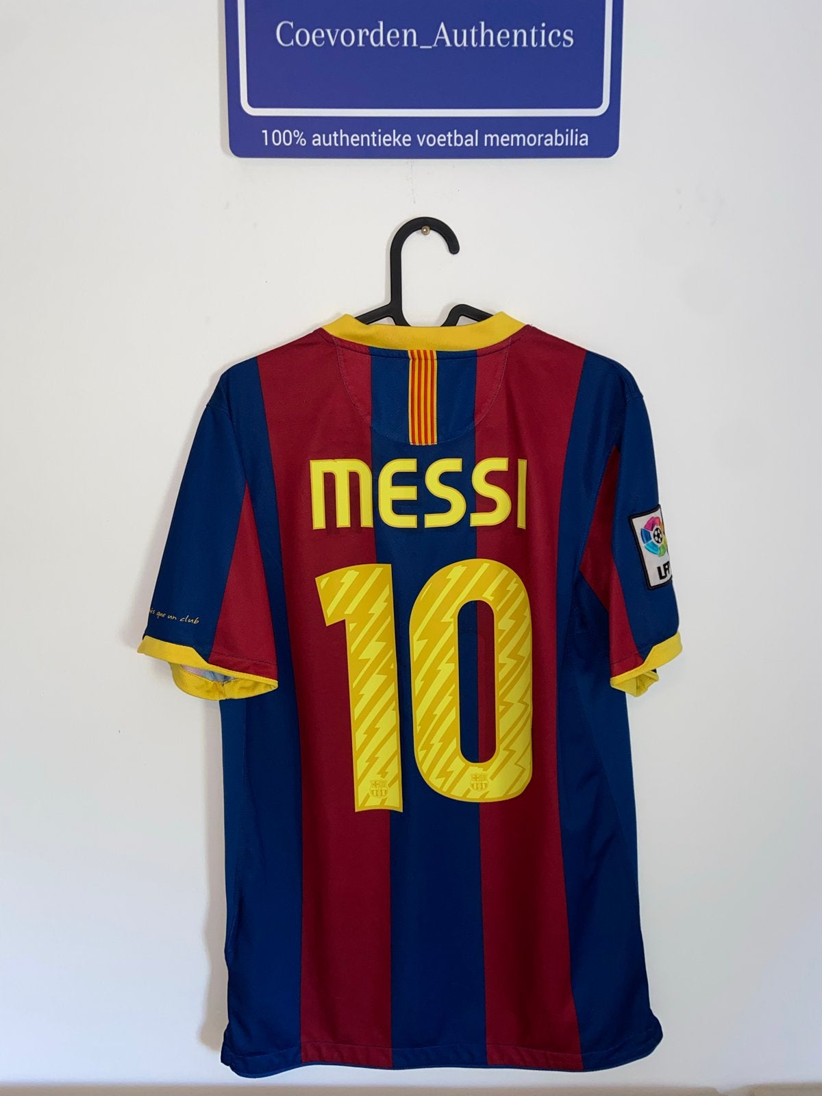 FC Barcelona shirt Messi #10 seizoen 2010/2011, Maat S, Ophalen of Verzenden, Zo goed als nieuw, Shirt