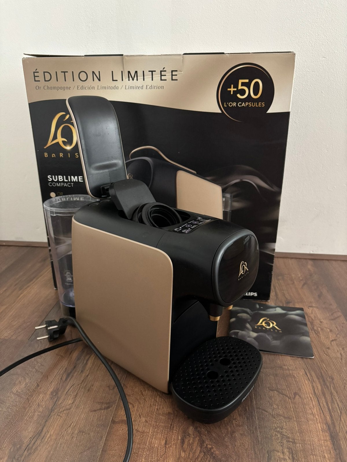 PHILIPS L’Or Barista LM9012/75 mét garantie, Koffiemachine, Ophalen of Verzenden, Zo goed als nieuw, 2 tot 4 kopjes