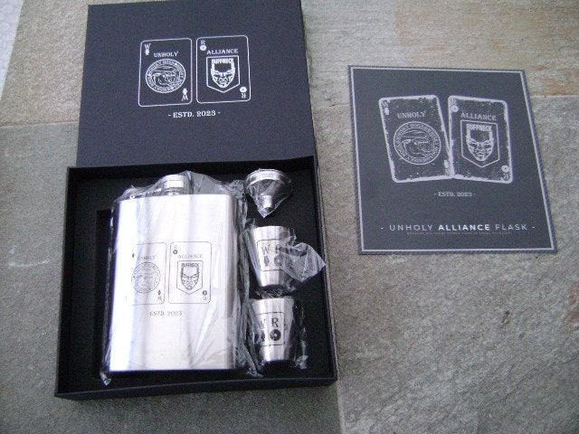 DJ Ruffneck limited edition wiskey gift box - silver, Verzamelen, Ophalen of Verzenden, Nieuw, Gebruiksvoorwerp