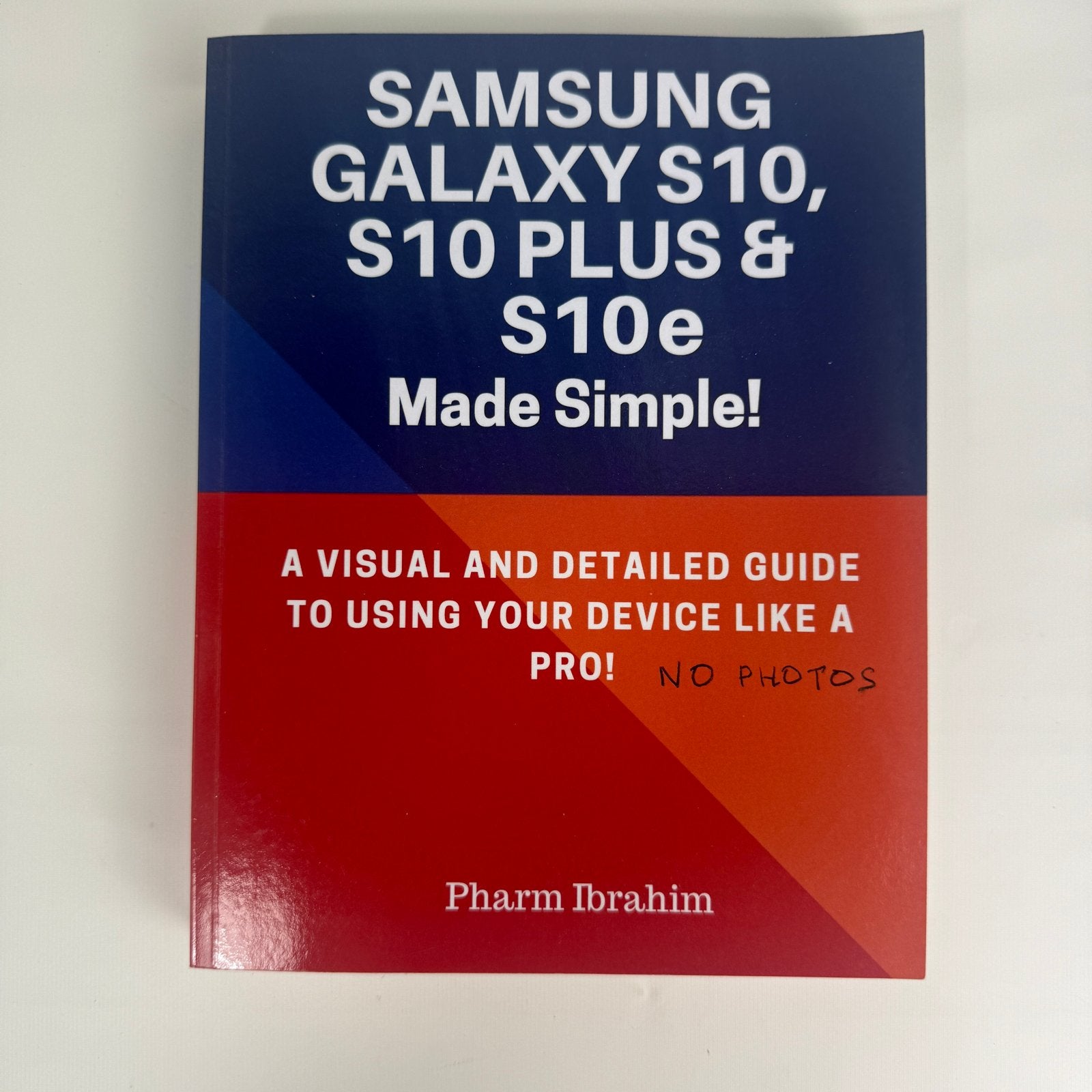 Samsung Galaxy S10, S10 Plus & S10e Made Simple! Boek, Ophalen of Verzenden, Gelezen, Niet van toepassing