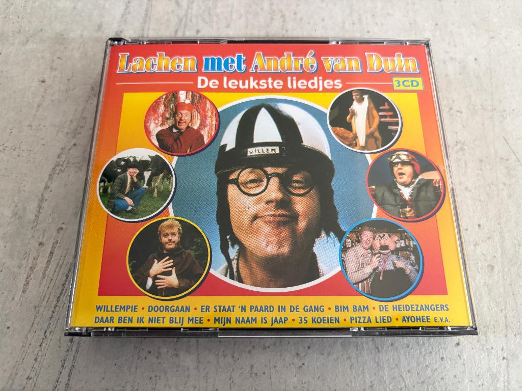 André van Duin - Lachen Met (De Leukste Liedjes) CD, Ophalen of Verzenden, Zo goed als nieuw, Overige genres