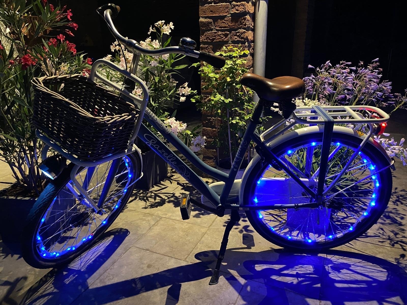 Gazelle damesfiets 26 inch met mand en verlichting, Terugtraprem, Gebruikt, Versnellingen, Ophalen