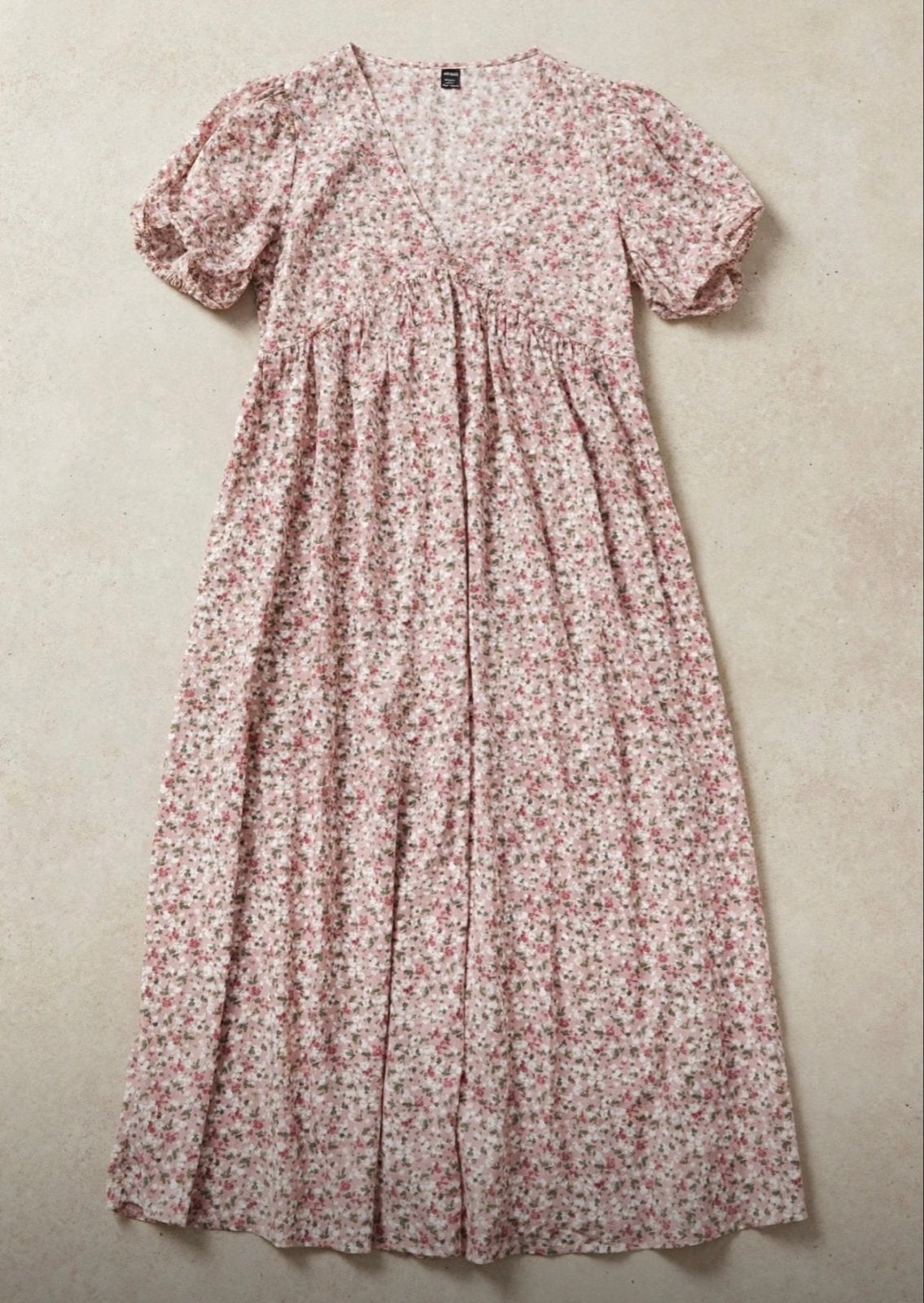 Shein Jurk Maat 38 met Bloemenprint, Maat 38/40 (M), Meerkleurig, Ophalen of Verzenden, Zo goed als nieuw