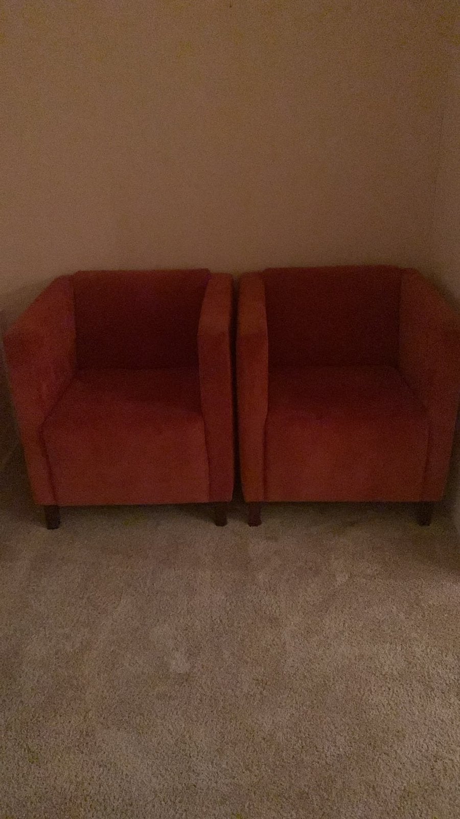 Twee fauteuils zo goed als nieuw, Ophalen, Zo goed als nieuw, 75 tot 100 cm, 50 tot 75 cm
