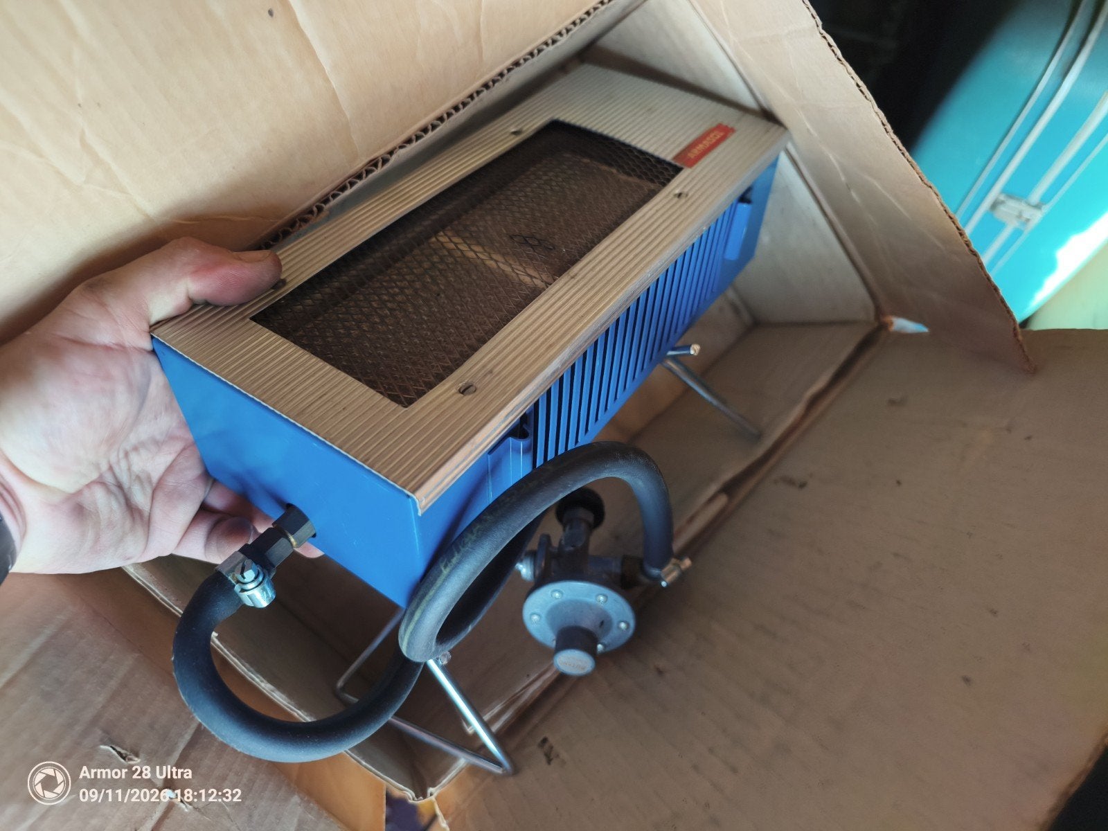 Armasol Camping Heater - Draagbare Gaskachel, Caravans en Kamperen, Ophalen of Verzenden, Gebruikt