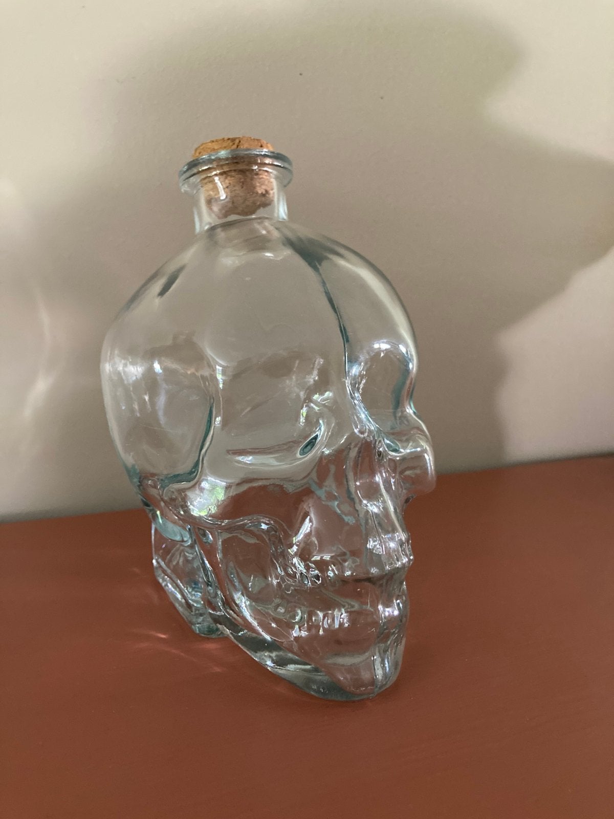 🎃💀Schedel fles moonshine  glas doodshoofd halloween, Verzamelen, Ophalen of Verzenden, Overige typen