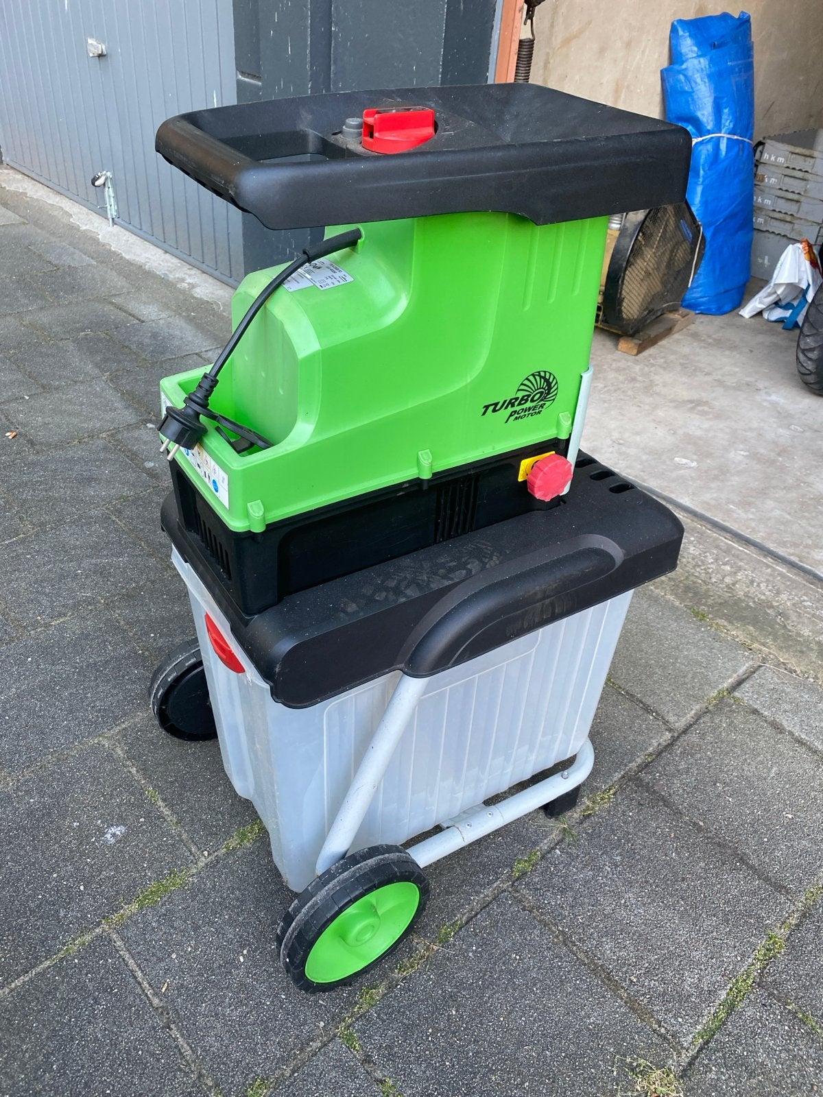 Stille Hakselaar Florabest FLH 2500 A1 / Parkside PWH 2800 A, Tuin en Terras, Hakselaars, Gebruikt, Elektrisch, Met opvangbak