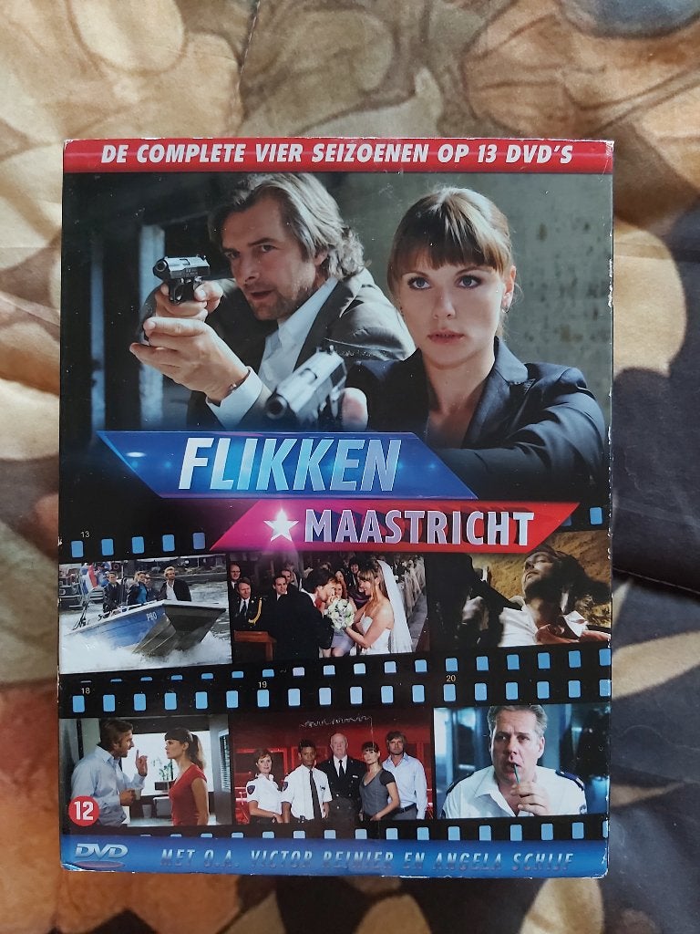 flikken maastricht 1 t/m. 4 box, Gebruikt, Seizoen 1, Drama, Vanaf 9 jaar