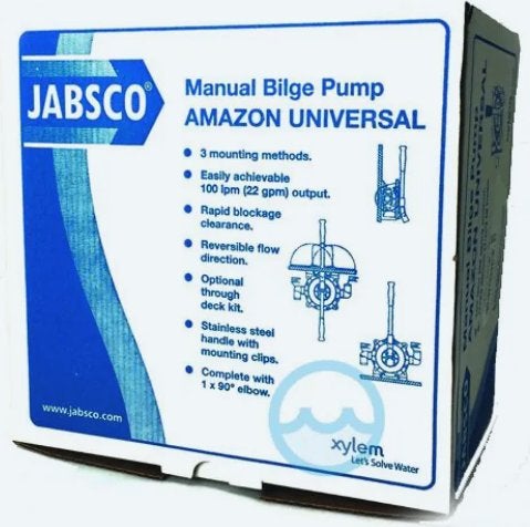 0037 - Handlenspomp Jabsco Amazon Universal, Ophalen of Verzenden, Zo goed als nieuw, Kombuis en Sanitair, Zeilboot of Motorboot