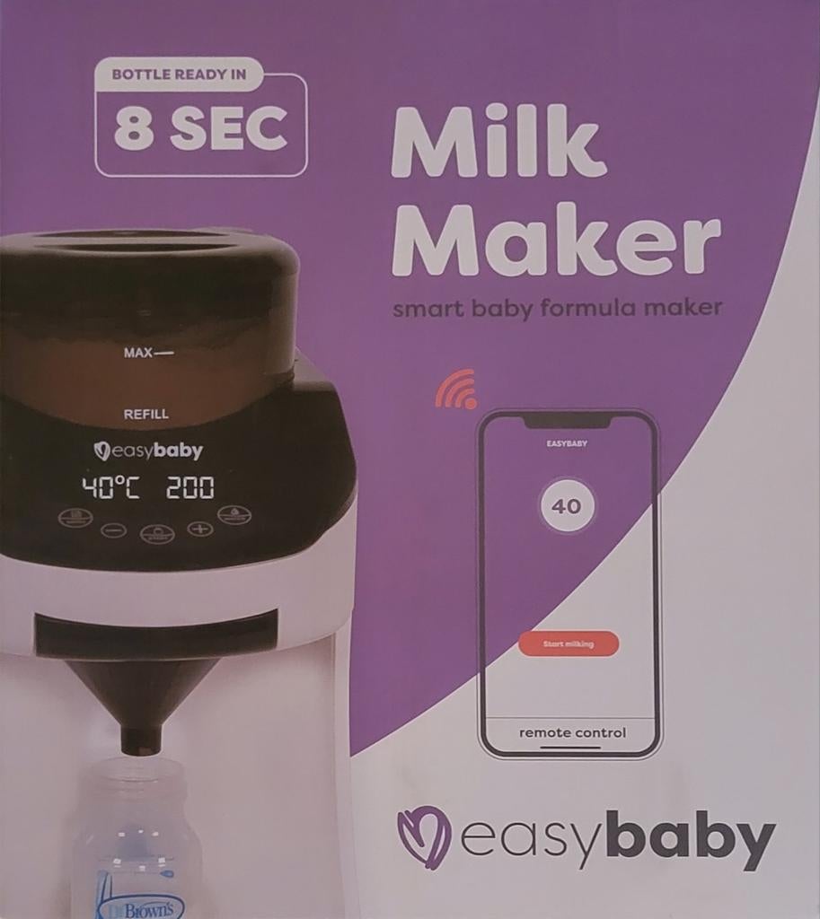 Easybaby Milkmaker - Slimme babyvoeding maker, Ophalen of Verzenden, Gebruikt, Flessen- of potjesverwarmer
