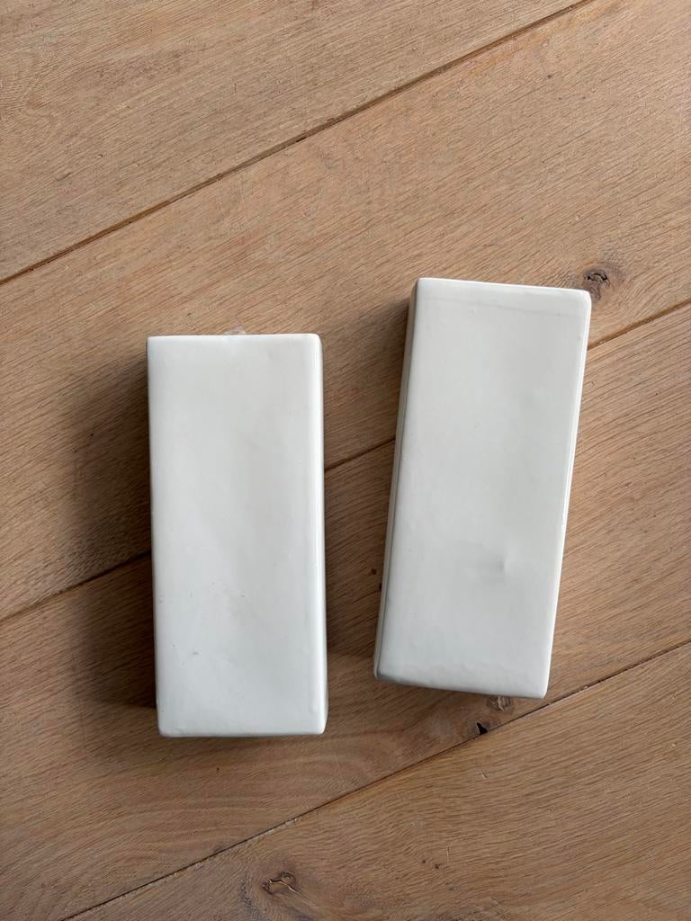 Set van 2 Dille & Kamille radiatorbakjes, Ophalen of Verzenden, Zo goed als nieuw