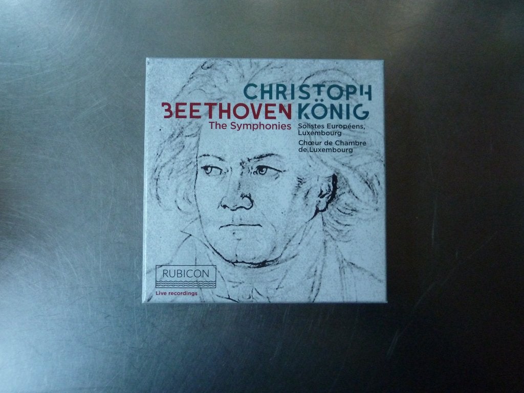 Beethoven: The Symphonies - Christoph König, Gebruikt, Boxset, Overige typen, Ophalen of Verzenden