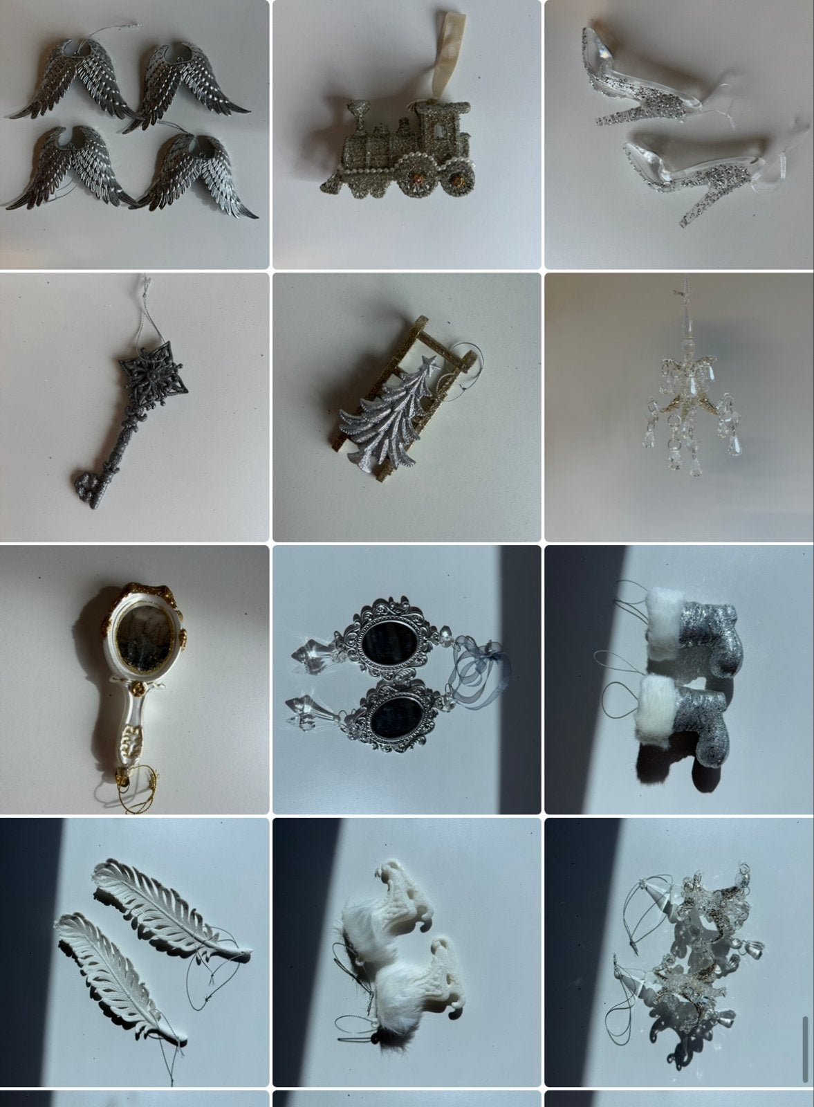Mooie collectie luxe kersthangers – alles in 1 koop, Diversen, Ophalen, Zo goed als nieuw