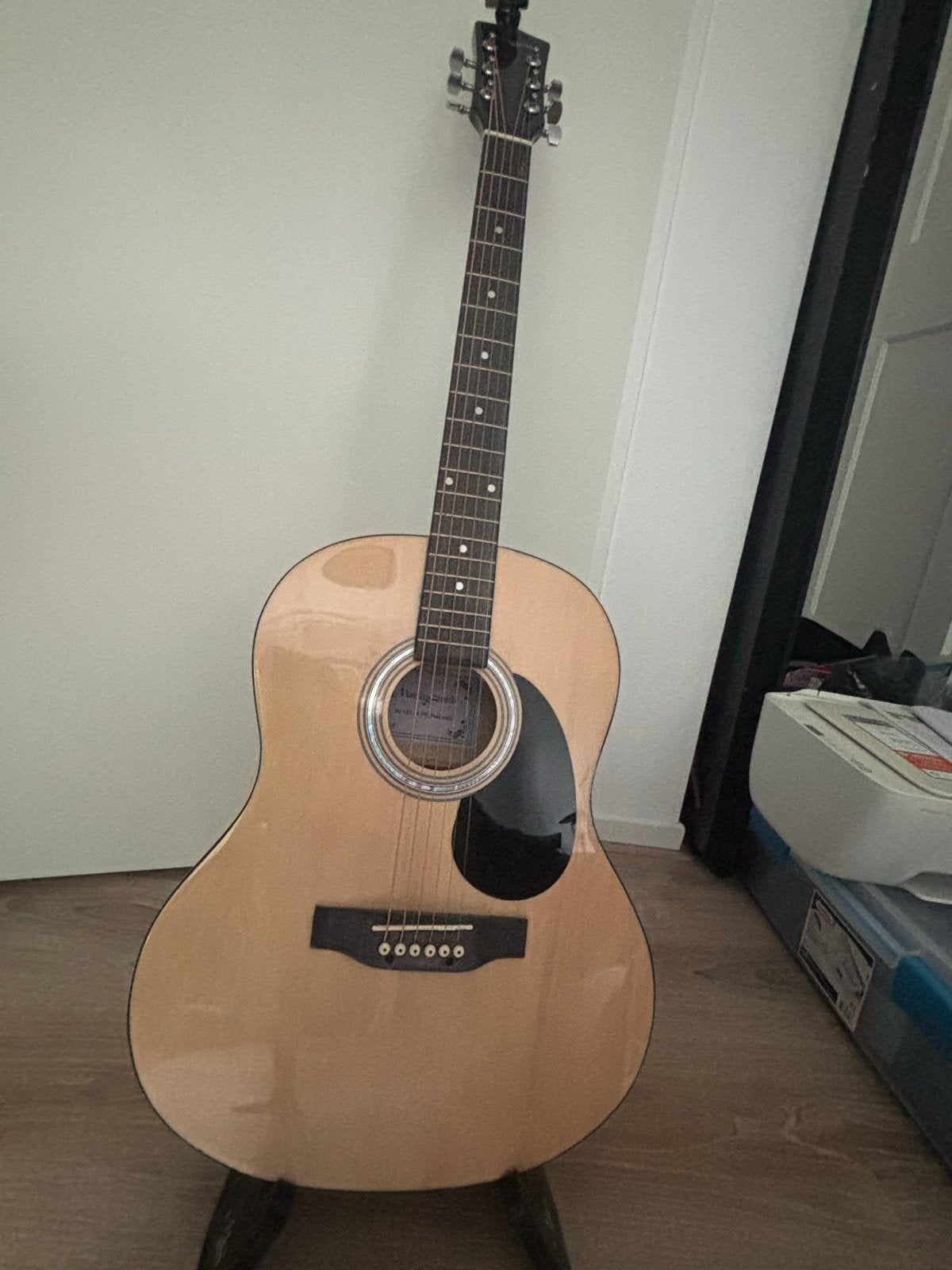 Martin Smith gitaar met accessoires, zo goed als nieuw, Muziek en Instrumenten, Snaarinstrumenten | Gitaren | Akoestisch, Ophalen