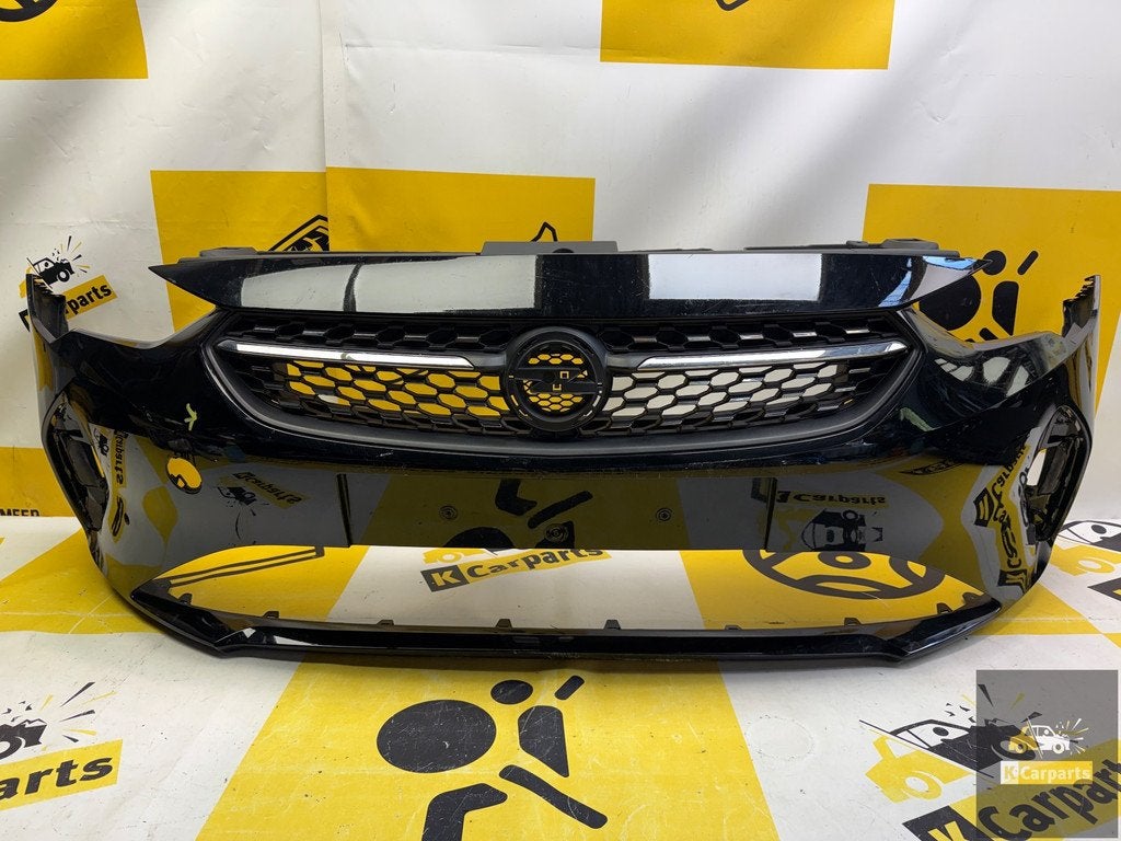 Opel Corsa F Voorbumper 2019-2023 9880280980 bumper, Gebruikt, Voor, Opel Automobile GmbH, Ophalen of Verzenden