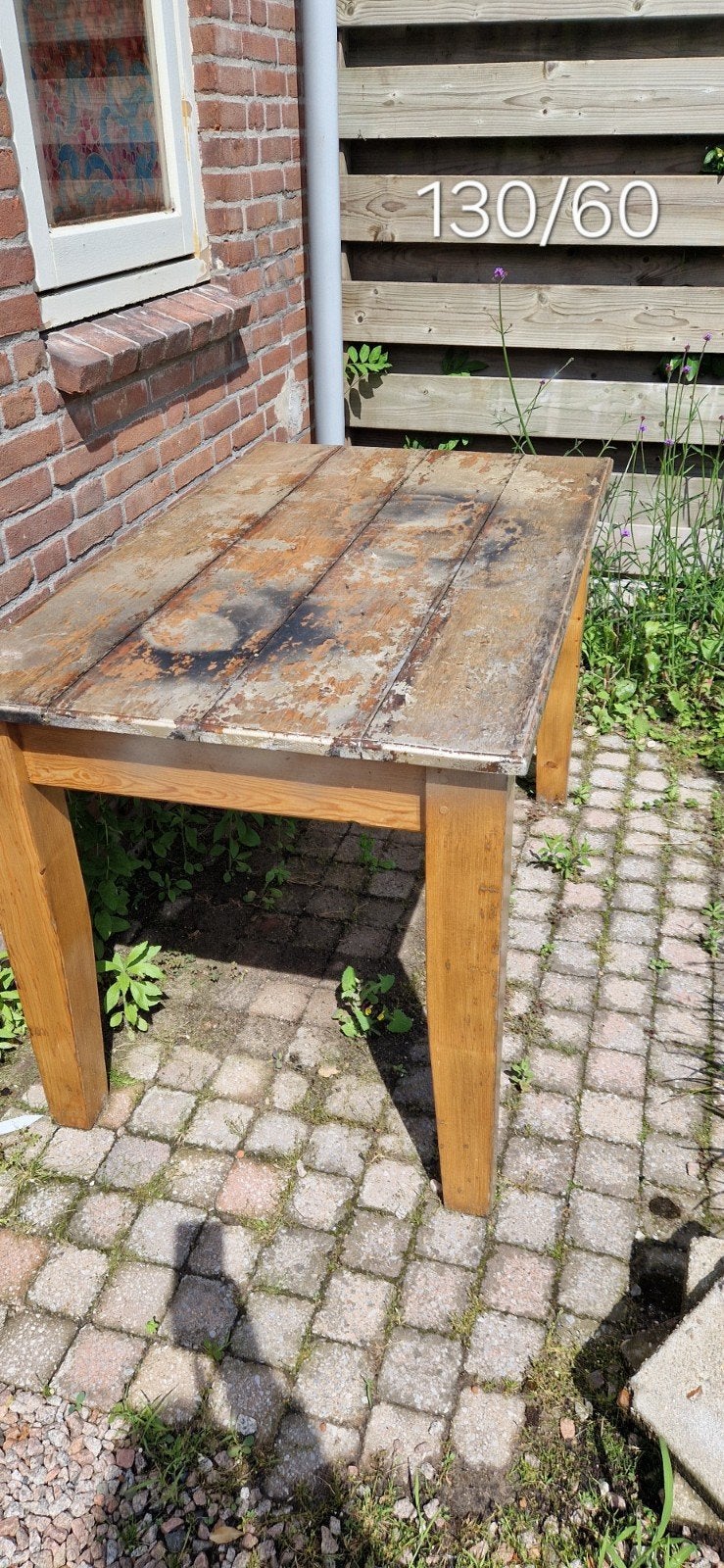 Tafels, Huis en Inrichting, Ophalen, Gebruikt, Rechthoekig, 50 tot 100 cm