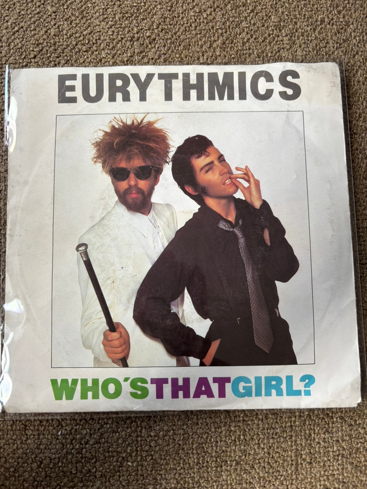 Eurythmics- Who’s that Girl, Ophalen of Verzenden, Zo goed als nieuw, 7 inch, Pop