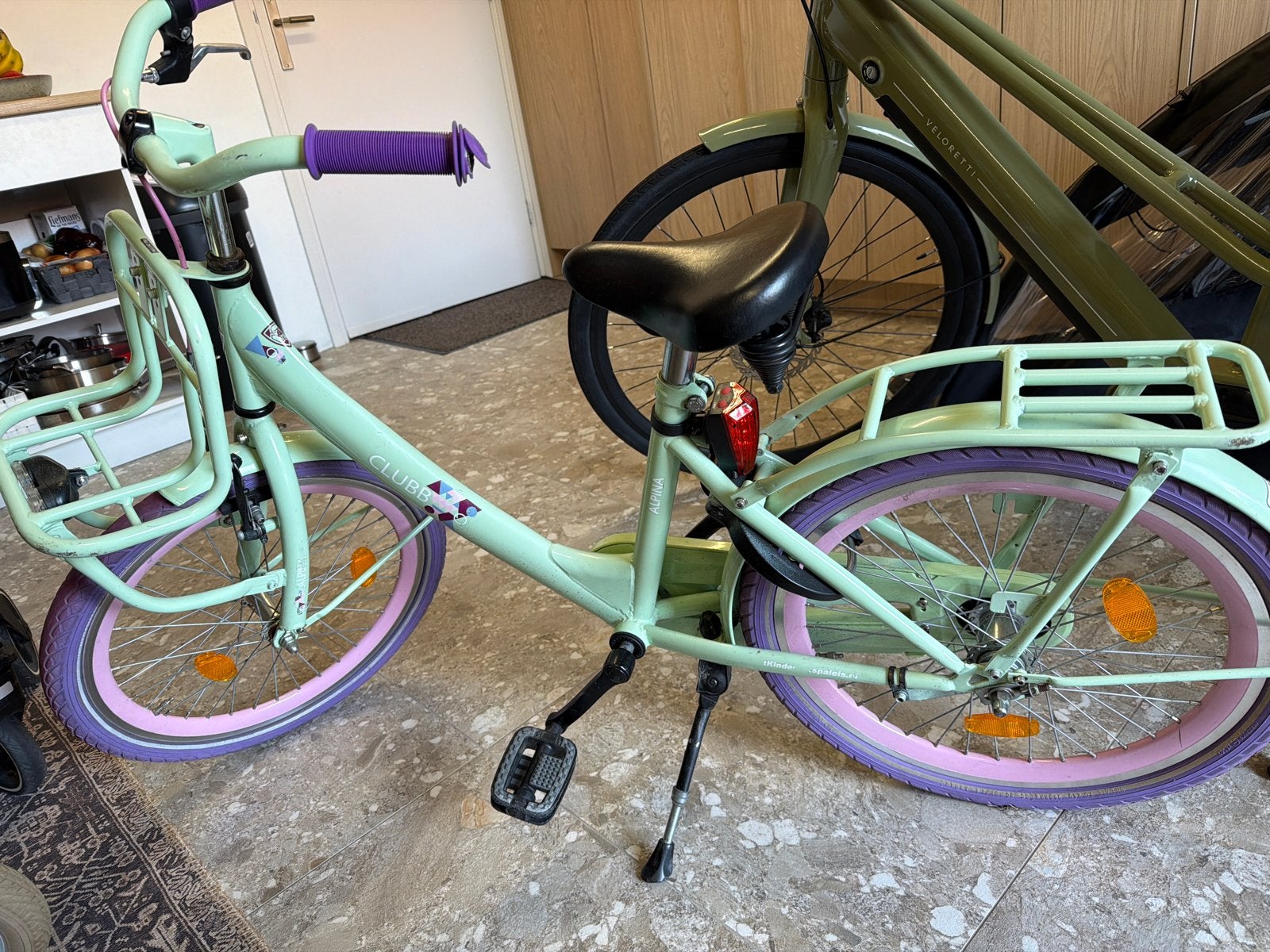 Alpina kinderfiets voor meisje van 4-6 jaar, Ophalen, Gebruikt, 16 tot 20 inch
