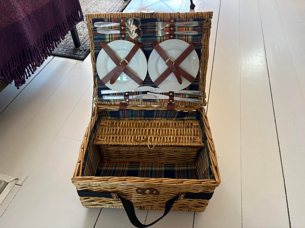Picknickmand compleet, Ophalen of Verzenden, Nieuw