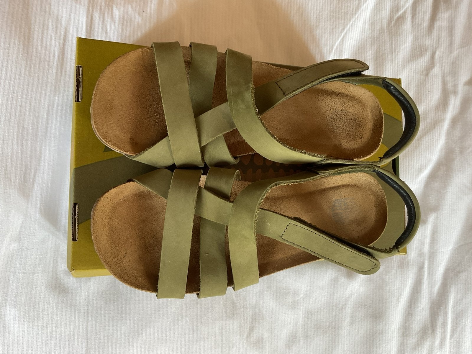 Loints of Holland, maat 38, Zo goed als nieuw, Groen, Sandalen of Muiltjes, Ophalen of Verzenden