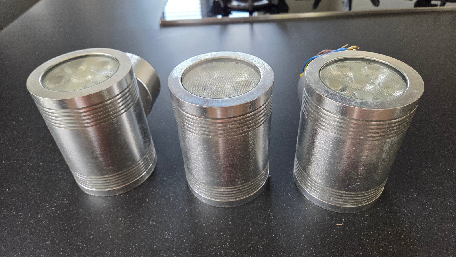Set van 3 LED spots, Metaal, Overige merken, Nieuw, Overige fittingen