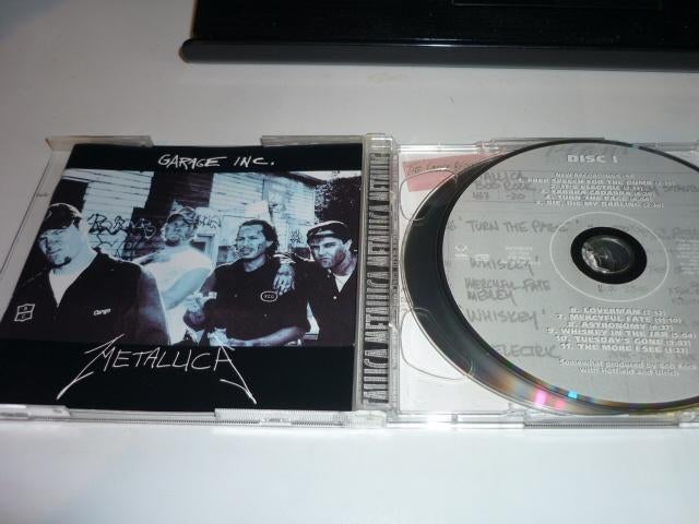 Metallica de dubbel cd garage inc., Verzenden, Zo goed als nieuw