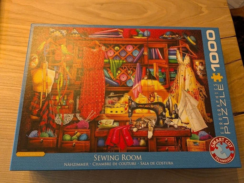 Puzzel 1000 stukjes, Ophalen of Verzenden, 500 t/m 1500 stukjes, Gebruikt, Legpuzzel