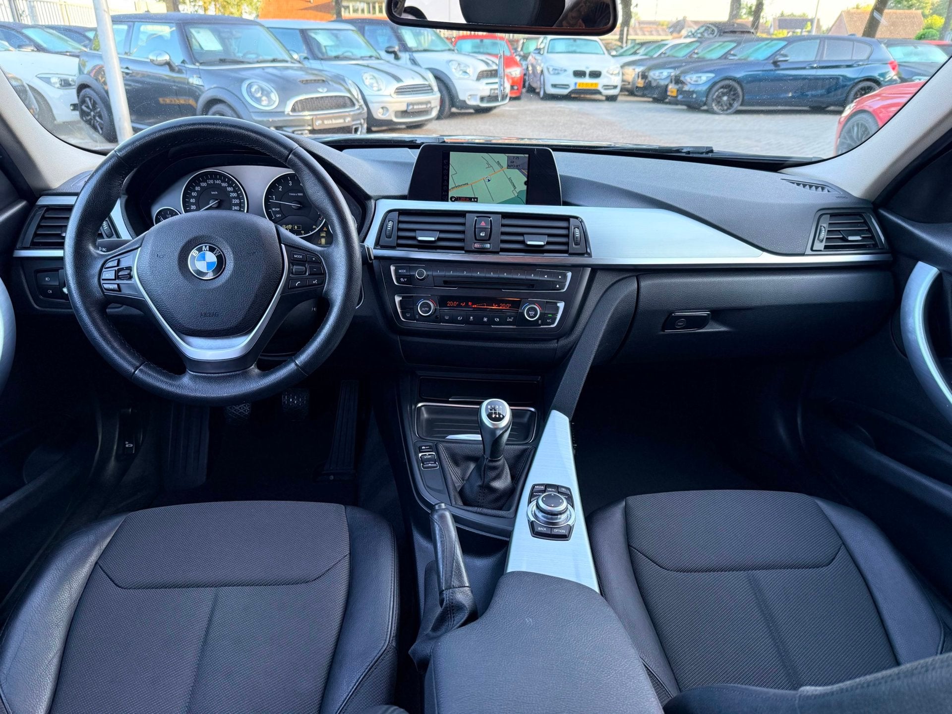 BMW 3-serie Touring 316i Executive|Nieuwe Ketting + Klepseal, Gebruikt, 4 cilinders, Blauw, Leder en Stof