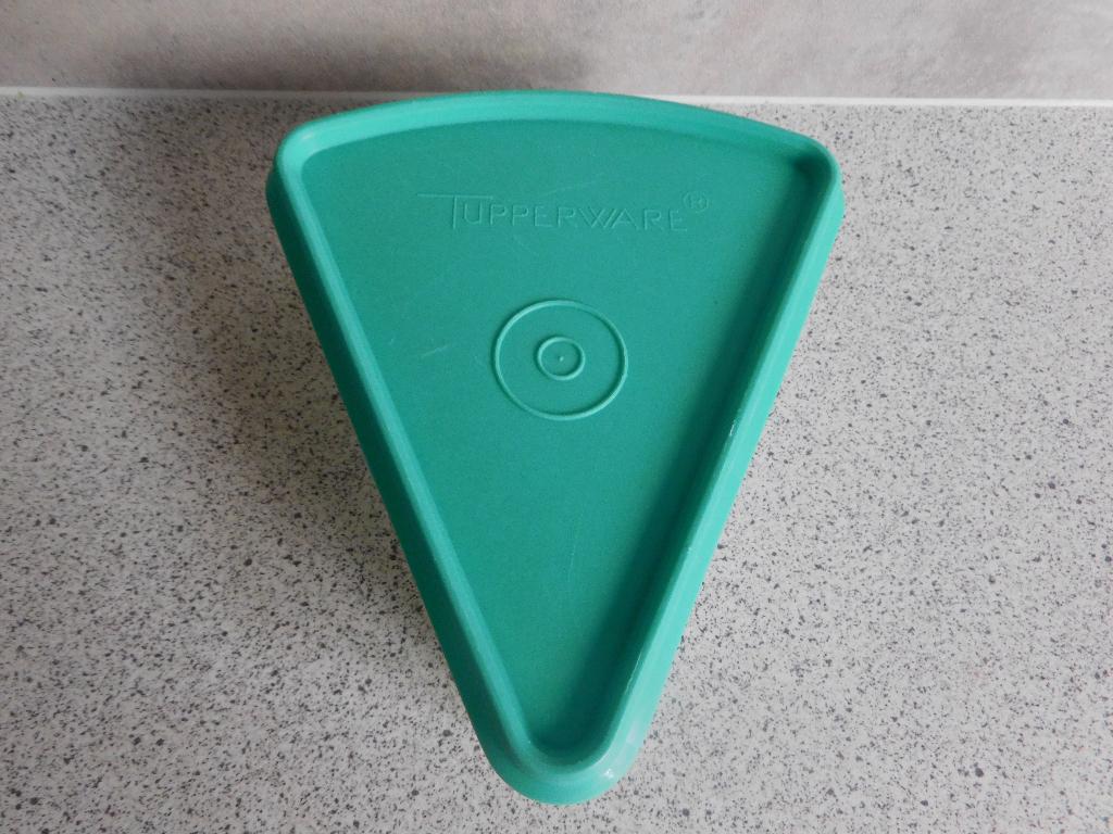 Tupperware Taartpuntje Turquoise, Ophalen of Verzenden, Zo goed als nieuw, Groen, Overige typen