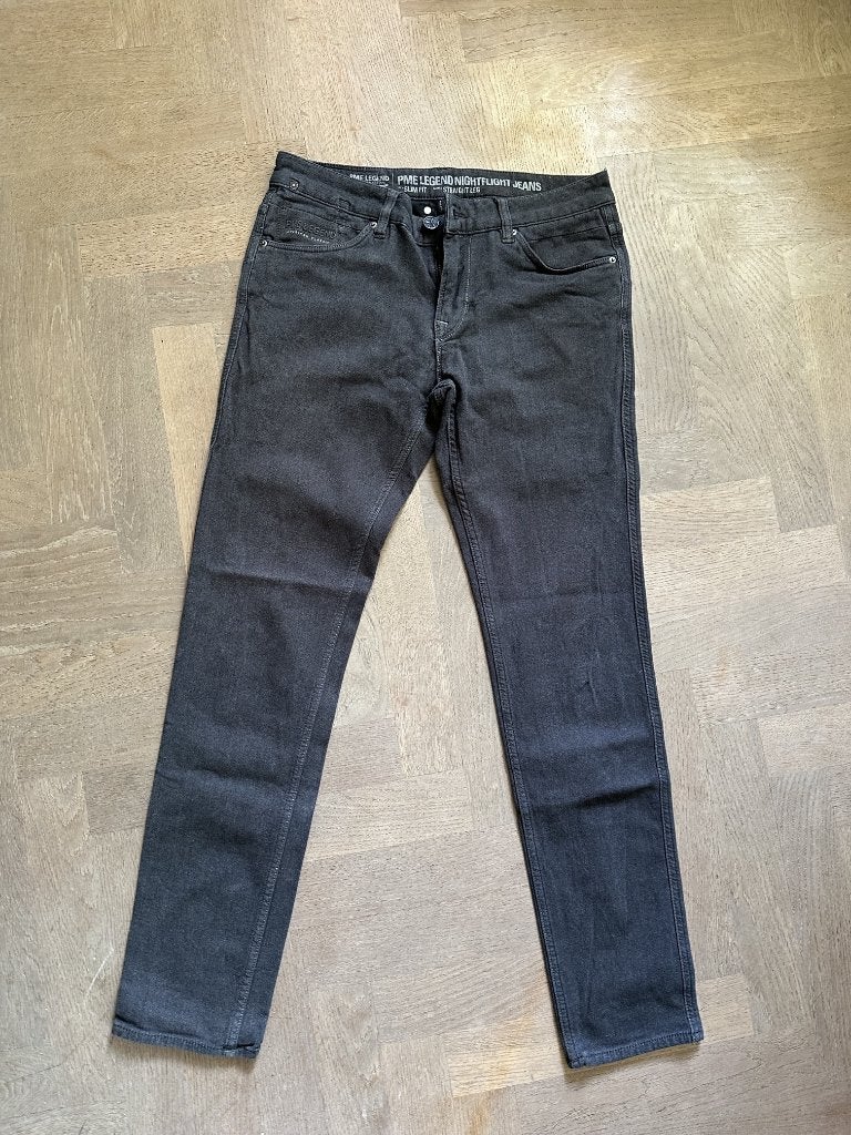PME Legend - Nightflight - 31/34 - heel goed - donkergrijs, W32 (confectie 46) of kleiner, Ophalen of Verzenden, Grijs, Pme Legend