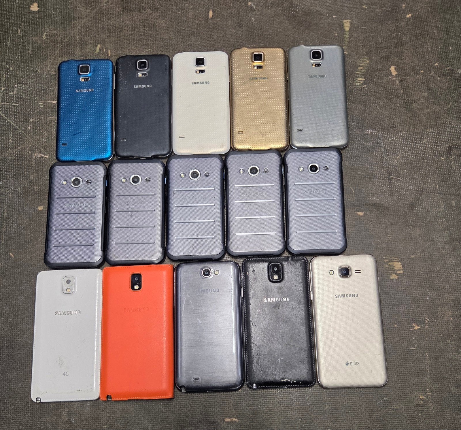 TE KOOP PARTIJ VAN 100 STUKS SAMSUNG, Telecommunicatie, Mobiele telefoons | Samsung, Gebruikt, Zwart, 32 GB, Ophalen of Verzenden