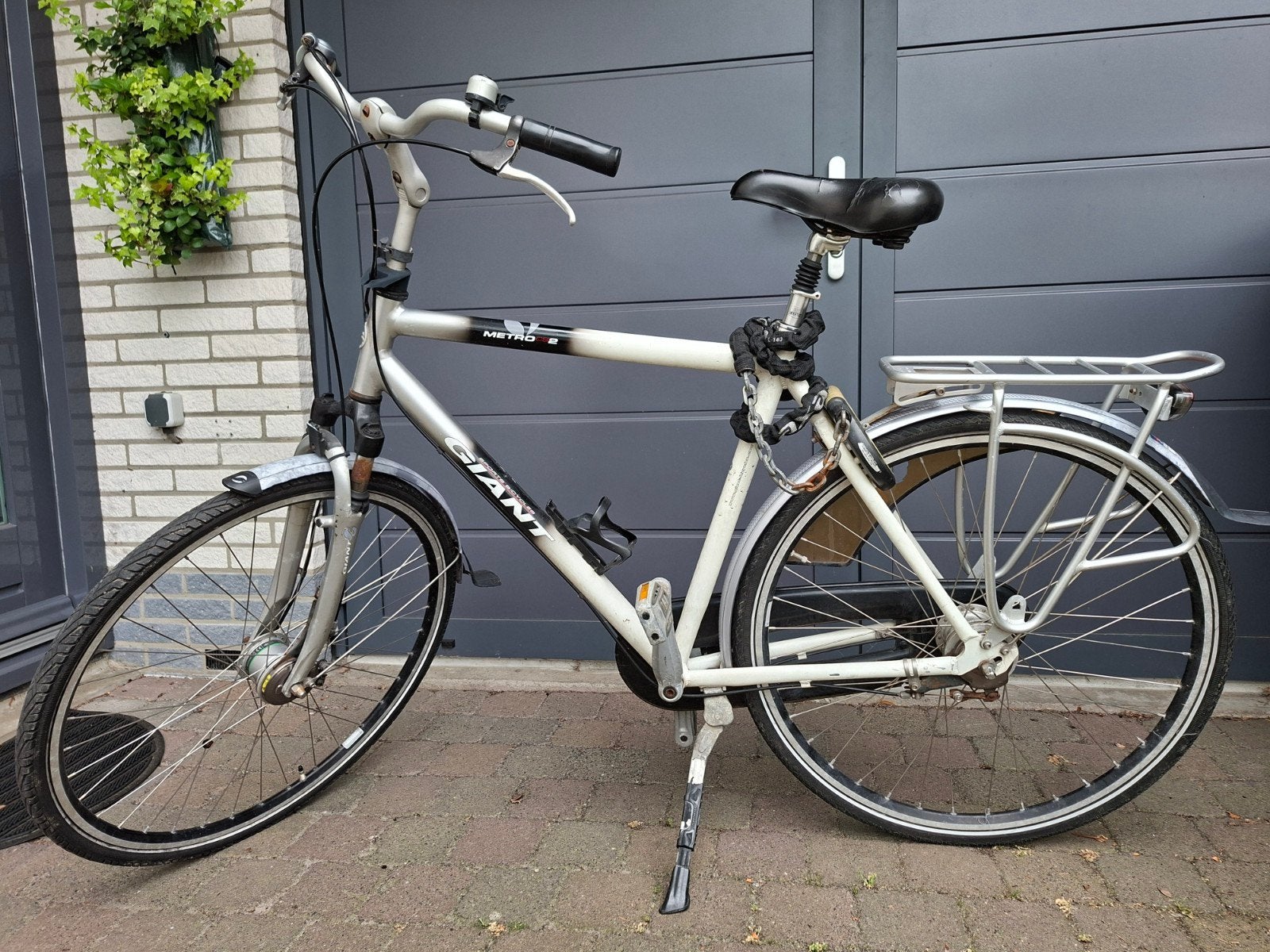 Giant Metro CS2 Herenfiets - Gebruikt, Fietsen en Brommers, Fietsen | Dames | Damesfietsen, Ophalen, Versnellingen, Giant, 53 tot 56 cm