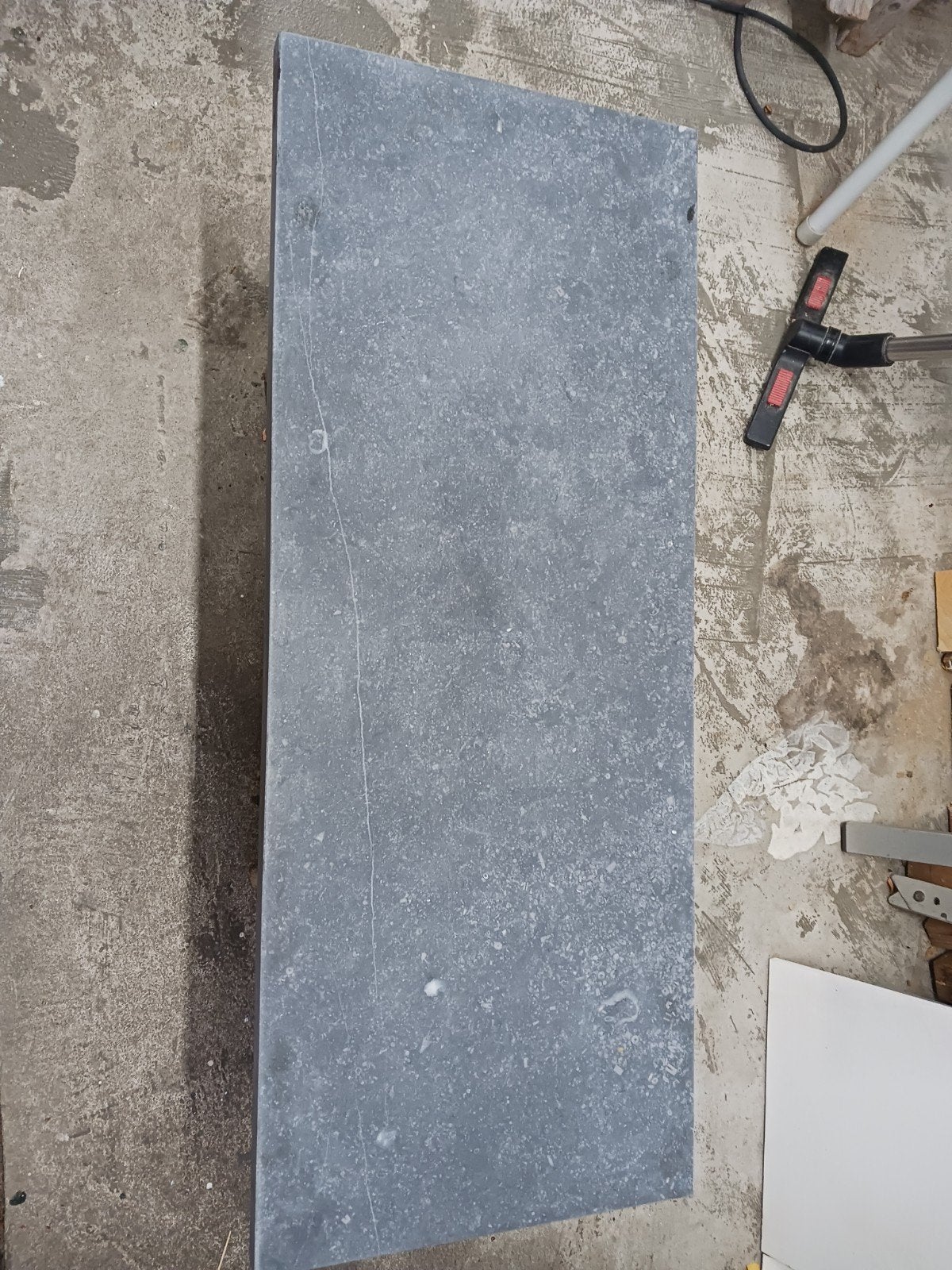 Hardstenen vensterbank of afdekplaat, Ophalen, 100 tot 150 cm, Hardsteen, Overige typen