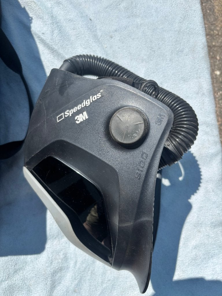 3M 9100 Lashelm met ADFLO en veel accesoires, Ophalen of Verzenden, Zo goed als nieuw