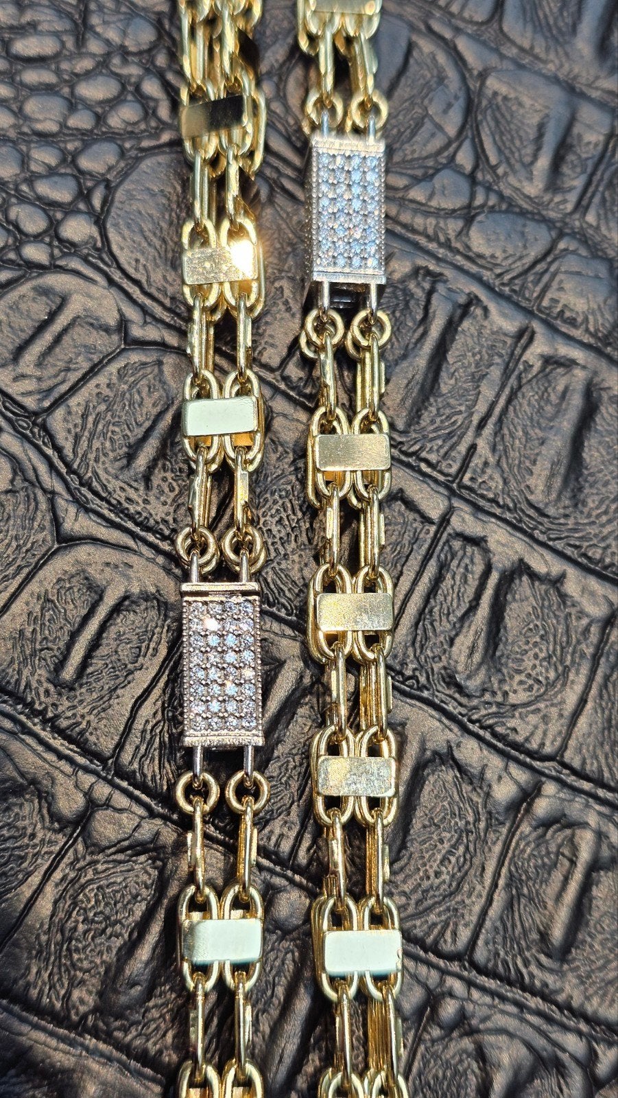 Prachtige Magnum 14k gouden ketting Italiaans, Sieraden, Tassen en Uiterlijk, Ophalen of Verzenden, Nieuw, Goud, Goud