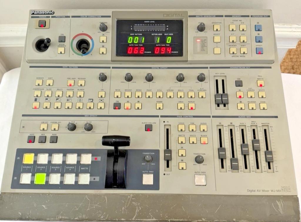 Panasonic WJ-MX50 Digitale Video Mixer met Hard Case, Ophalen of Verzenden, Zo goed als nieuw, Video