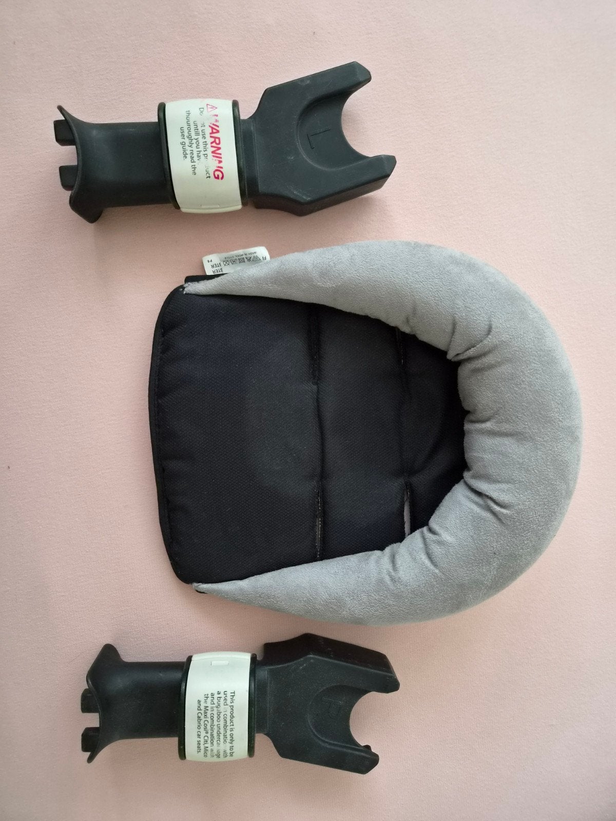 Gratis Maxi Cosi adapters Bugaboo en hoofdkussen, Ophalen, Gebruikt, Maxi-Cosi