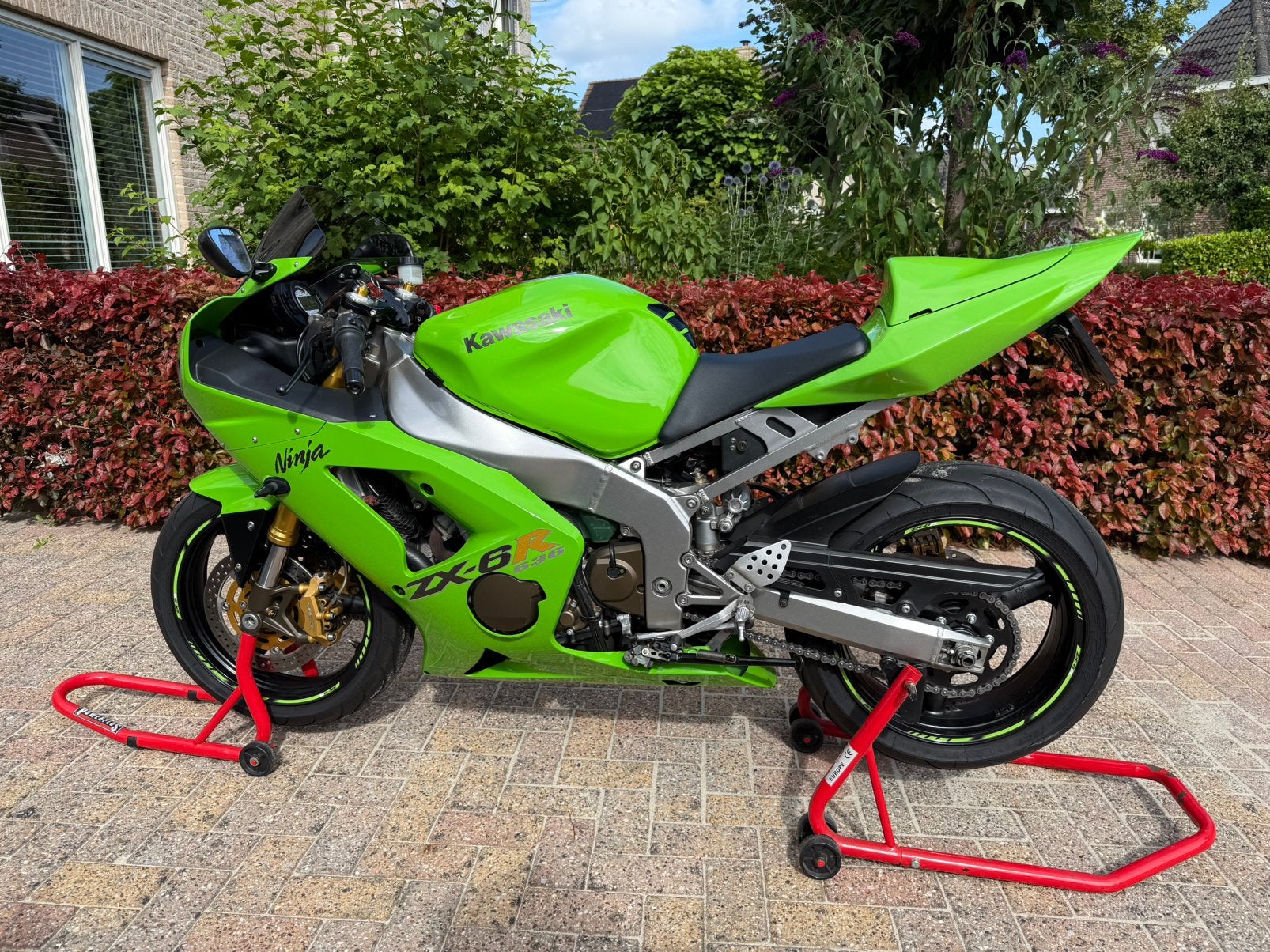 Kawasaki ZX-6R | Nette staat | 2e eigenaar | 39000 km, Motoren, Motoren | Kawasaki, Sportuitlaat, 636 cc, 4 cilinders, Gebruikt