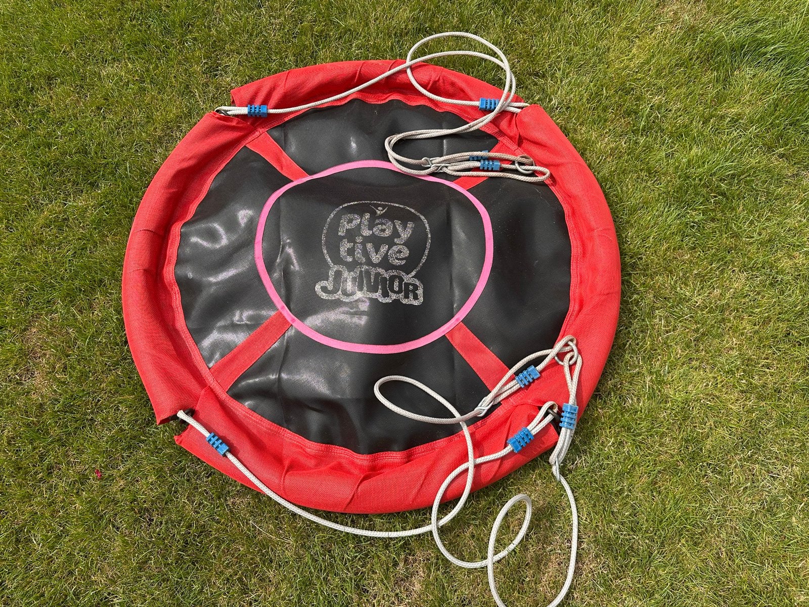 Playtive Junior Nestschommel - Rood/Zwart, Ophalen, Gebruikt, Schommel