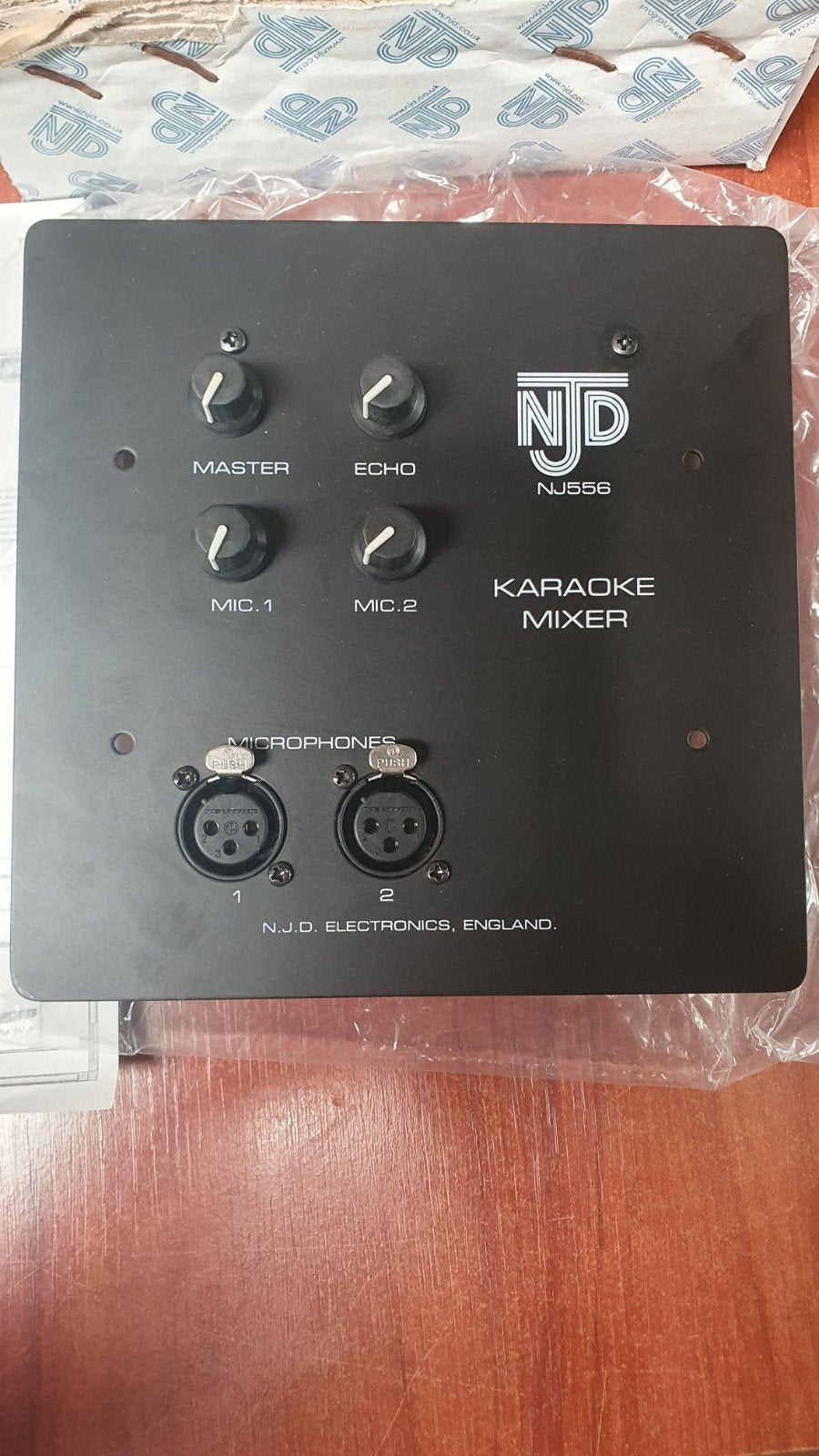 Karaoke mixer inbouw NJD, Ophalen of Verzenden, Microfoon(s)