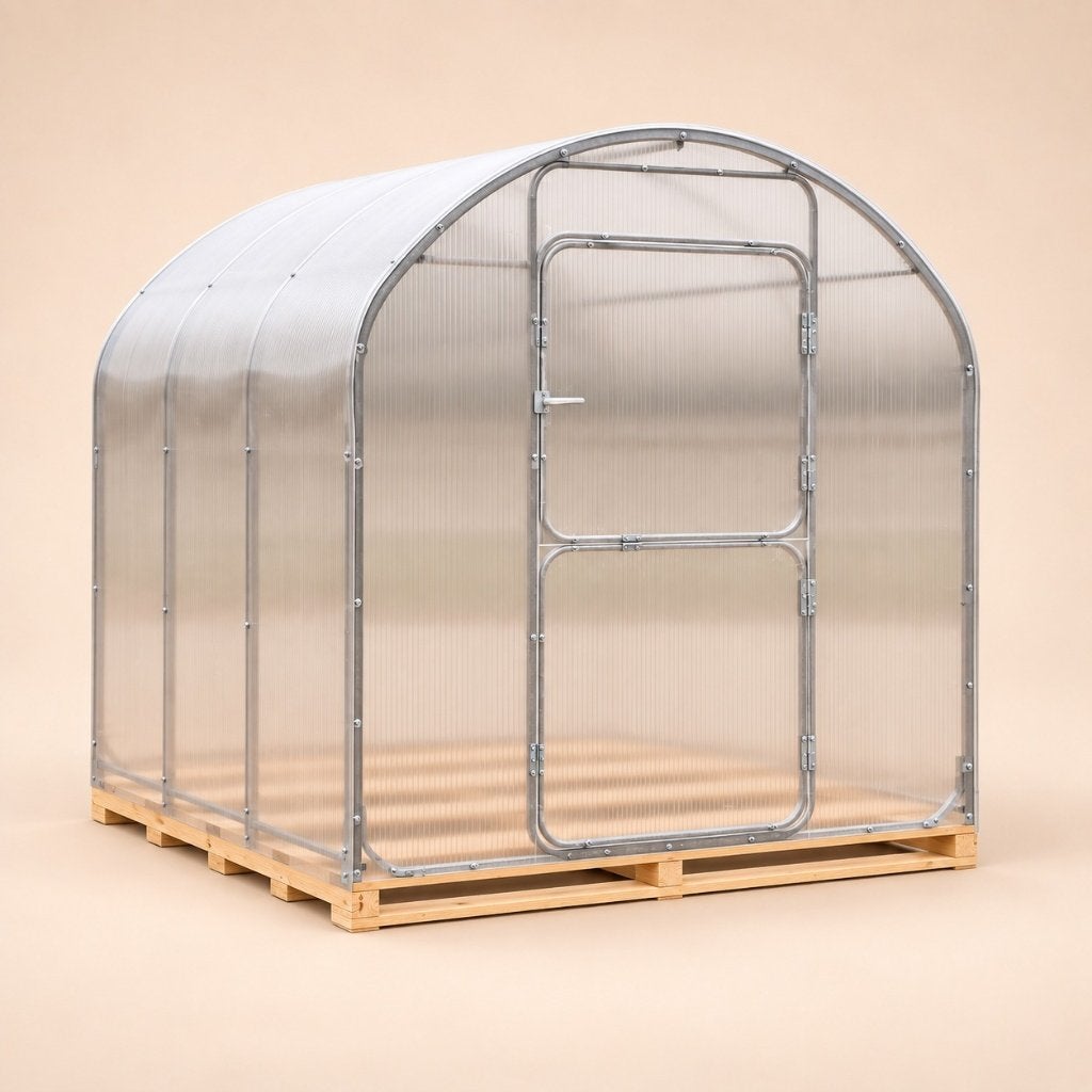 Tunnelkas, Boogkas, Tuin en Terras, Staal, Dijk en Waard, Polycarbonaat, Verzenden